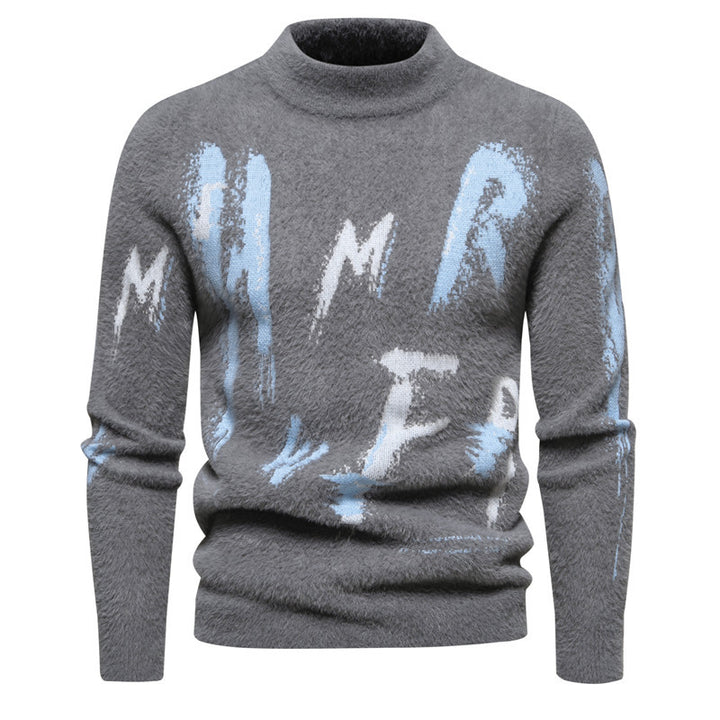 Men's Sweater with Modern Graphic Patterns Lisslune