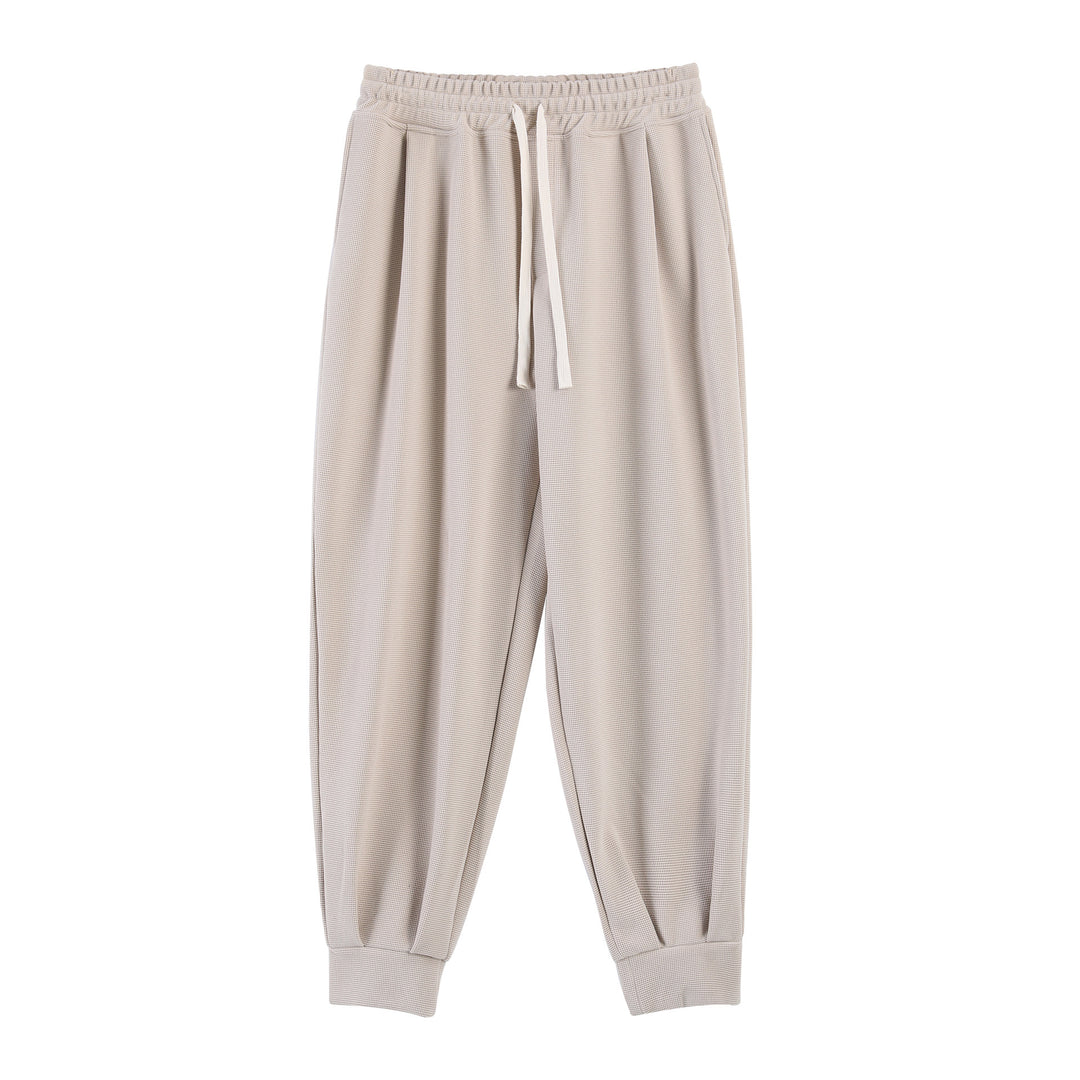 Men's casual joggers with elastic waistband and side pockets Lisslune