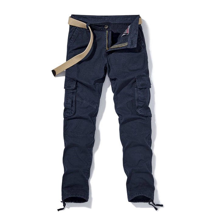 Men's Modular Cargo Pants with Adjustable Waistband and Multiple Practical Pockets Lisslune