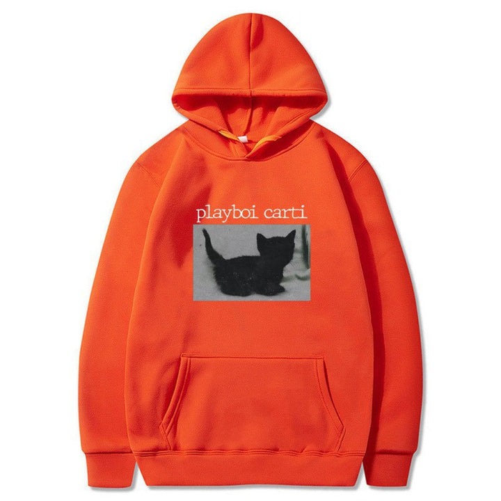 Women's hooded sweatshirt with unique artistic print Lisslune