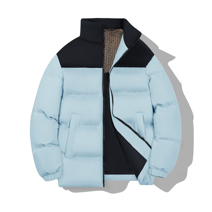 Men's functional jacket with insulating inner lining and high protective collar Lisslune