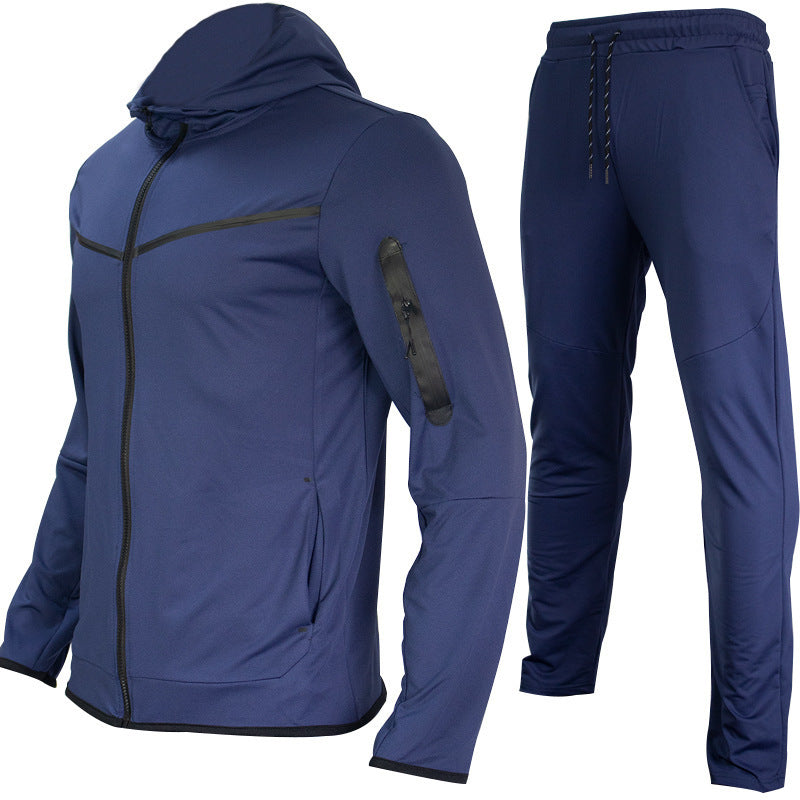 Men's tracksuit with breathable hoodie and comfortable joggers Lisslune