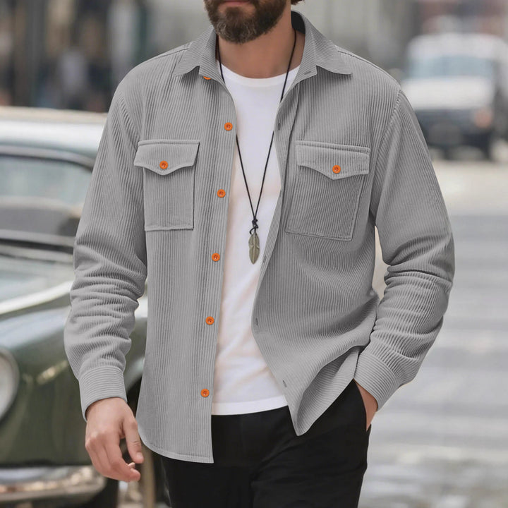 Men's thin checkered shirt Lisslune