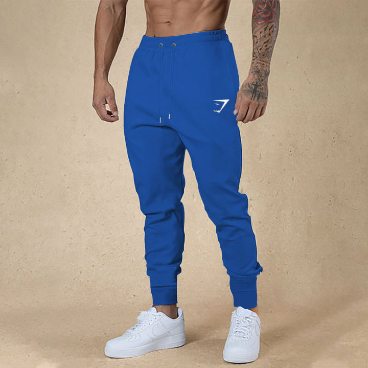 Men's sporty jogging pants with innovative drawstring and elastic waistband Lisslune