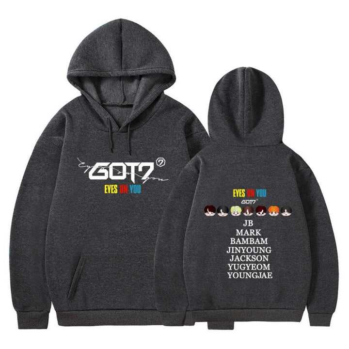 Women's hoodie with unique GOT7 design and comfortable fit Lisslune