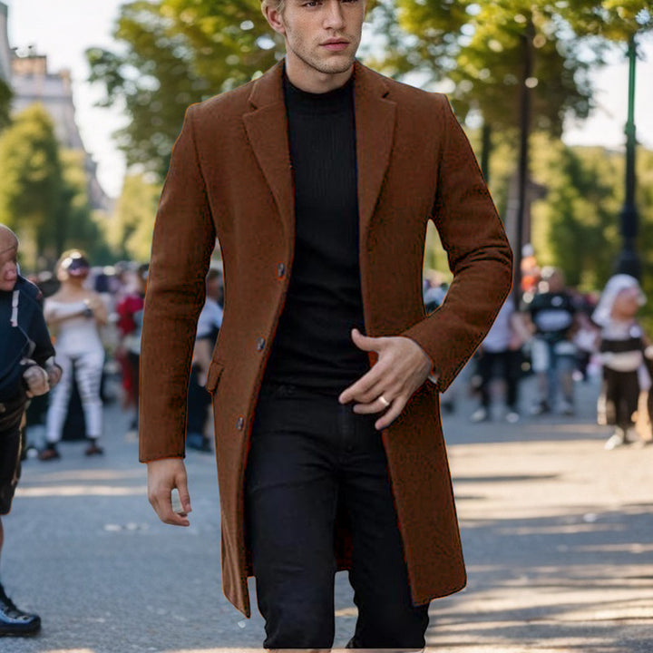 Men's elegant simple coat Lisslune