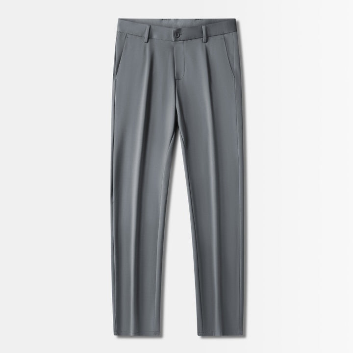 Men's elegant suit pants with modern cut and practical pockets Lisslune