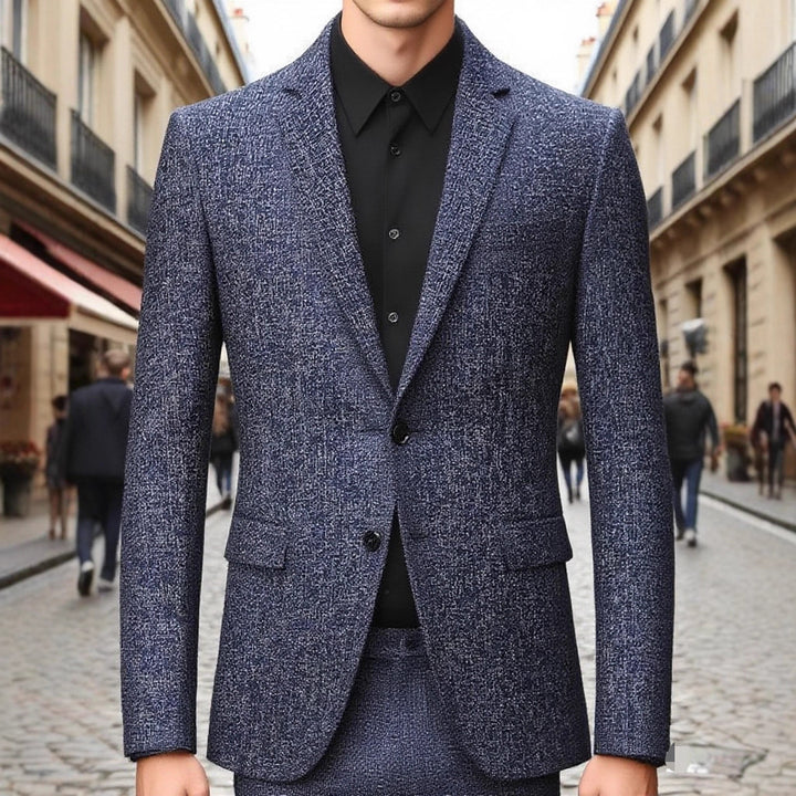 Men's textured blazer outfit Lisslune