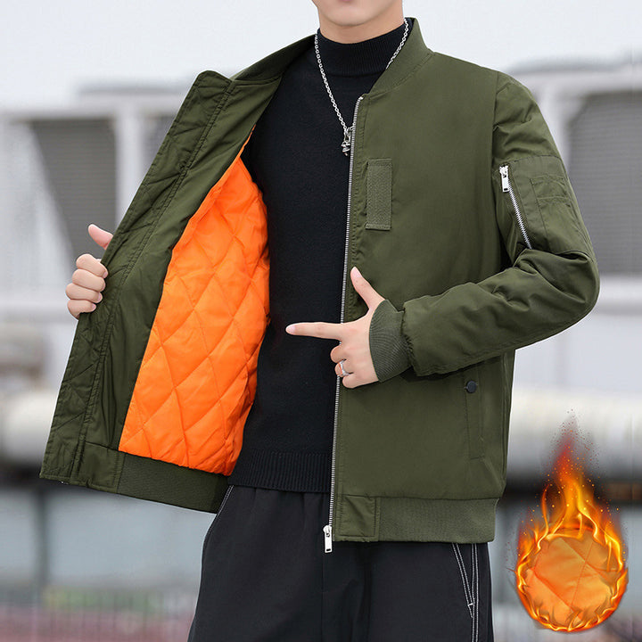 Men's Heat-Retaining Bomber Jacket Skorter