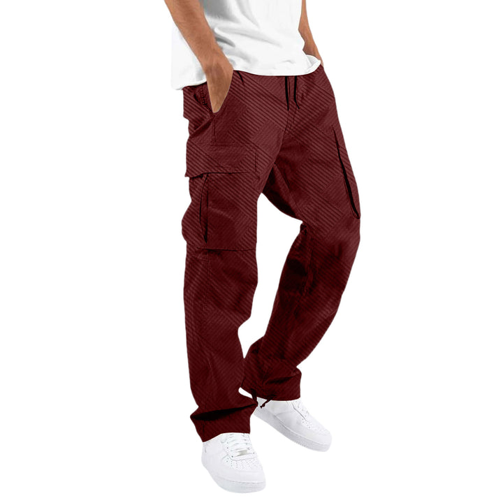 Men's fashionable cargo pants with ergonomic cut and practical side pockets Lisslune