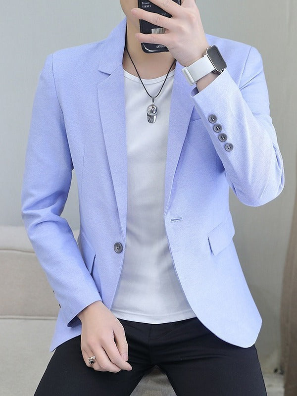 Men's stylish blazer with a slim fit and fine material Lisslune
