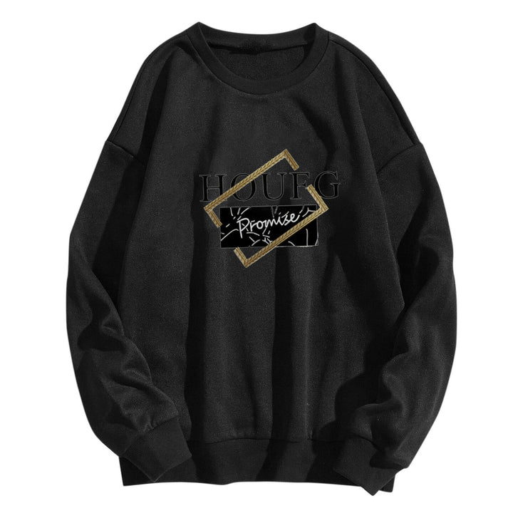 Women's casual sweatshirt with modern graphic print Lisslune