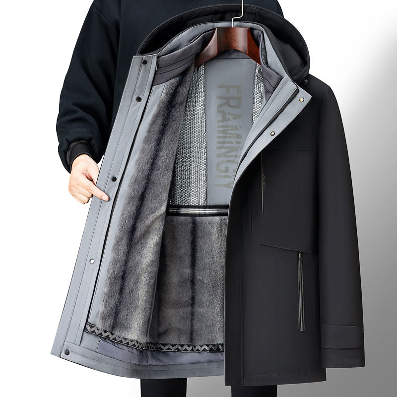 Men's Versatile Functional Jacket with Warm Lining Lisslune