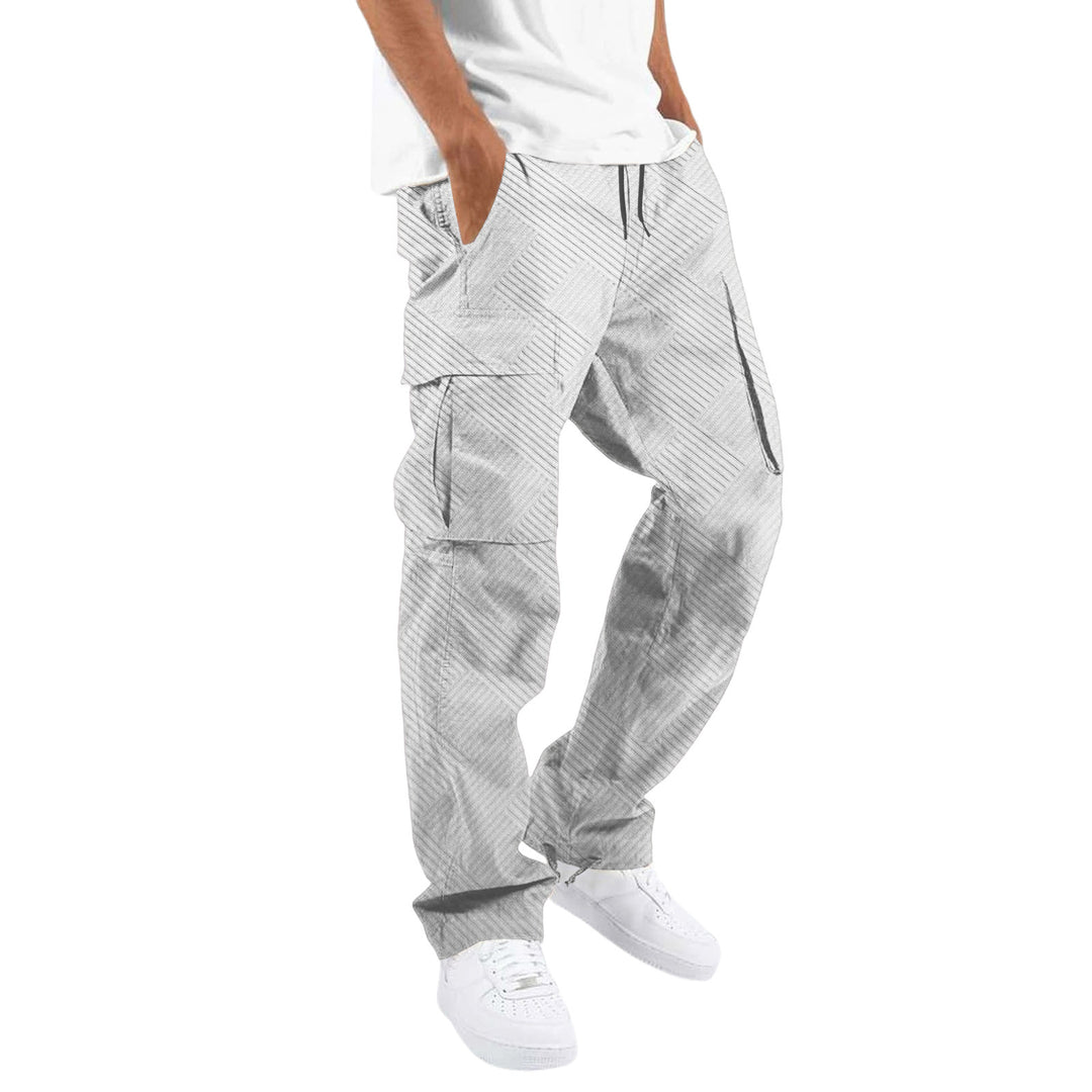 Men's fashionable cargo pants with ergonomic cut and practical side pockets Lisslune
