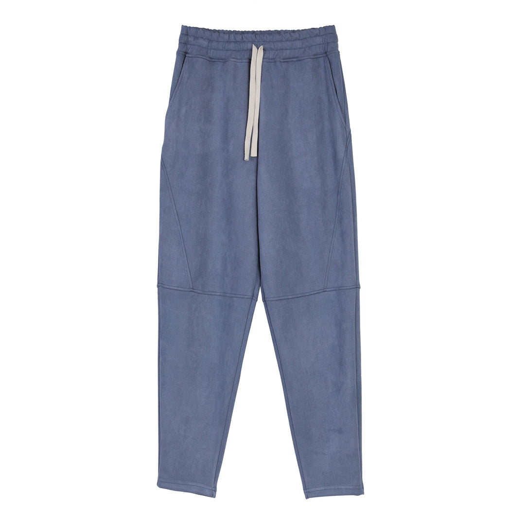 Men's sporty leisure pants with soft inner lining and practical pockets Lisslune