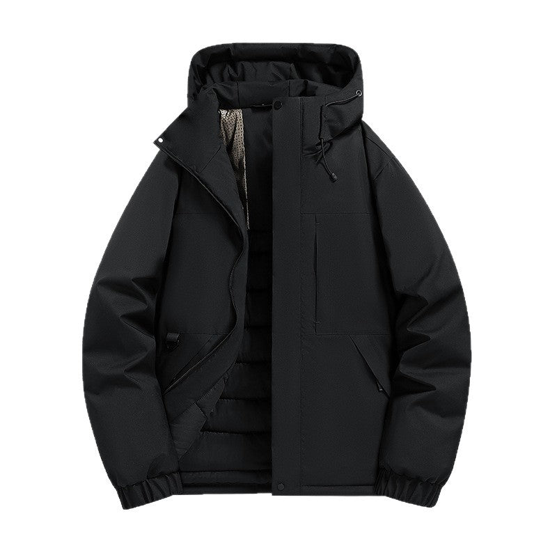 Men's Functional Winter Jacket with Removable Hood Lisslune