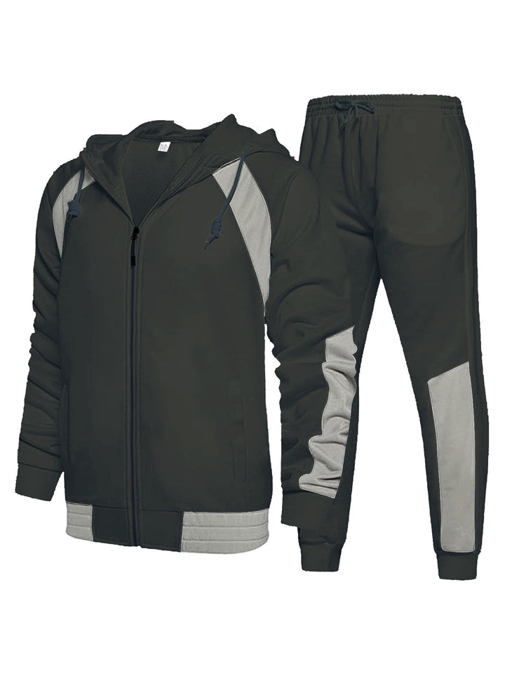 Men's tracksuit with functional zipper and elastic cuffs Lisslune