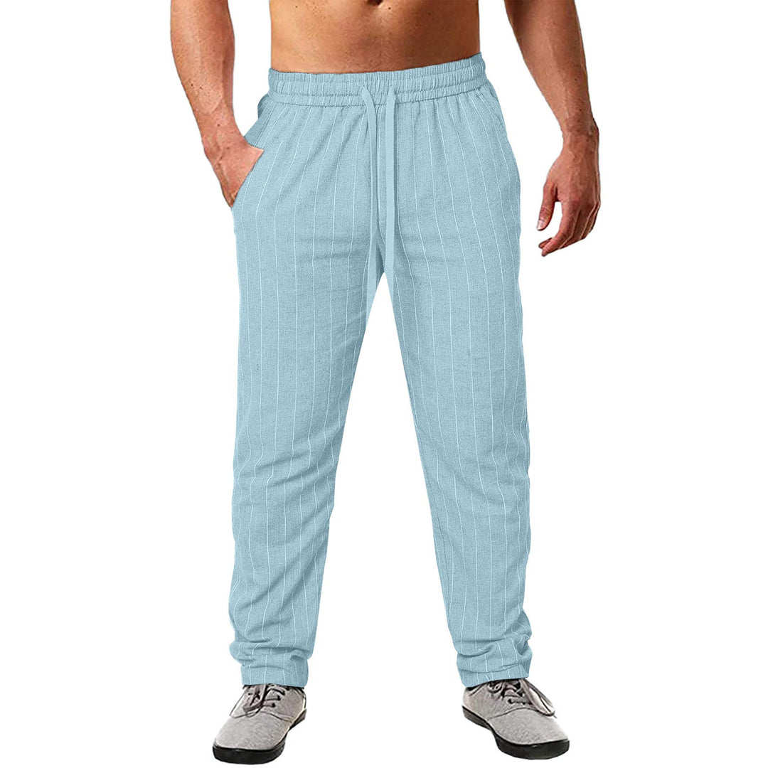 Men's fashionable casual pants with side insert pockets Lisslune