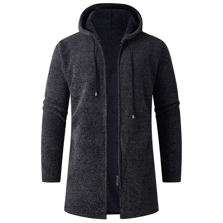Men's casual hoodie jacket with soft lining Lisslune