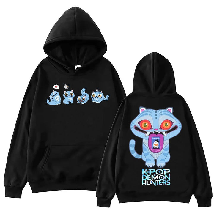 Women's hoodie with artistic animal motif and comfortable fit Lisslune