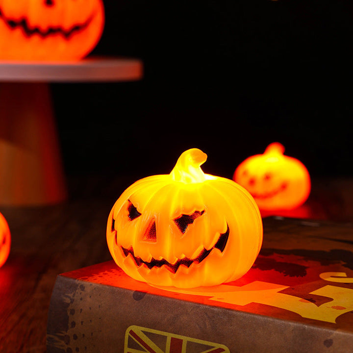 Rynx | Veranda Halloween Ideas New Halloween Decoration Pumpkin Light Party Atmosphere Decoration LED Pumpkin Light Halloween Carnival Party Decoration Light
