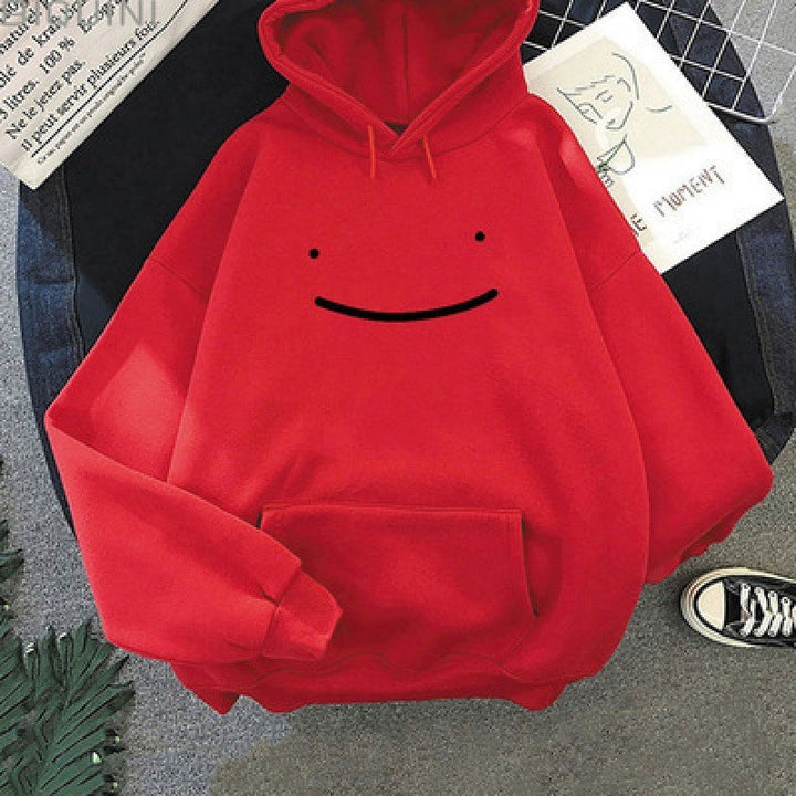 Women's hoodie with funny face motif Lisslune