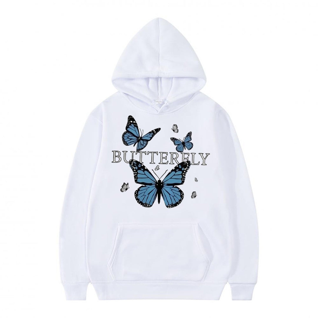 Women's hoodie with butterfly motif Lisslune