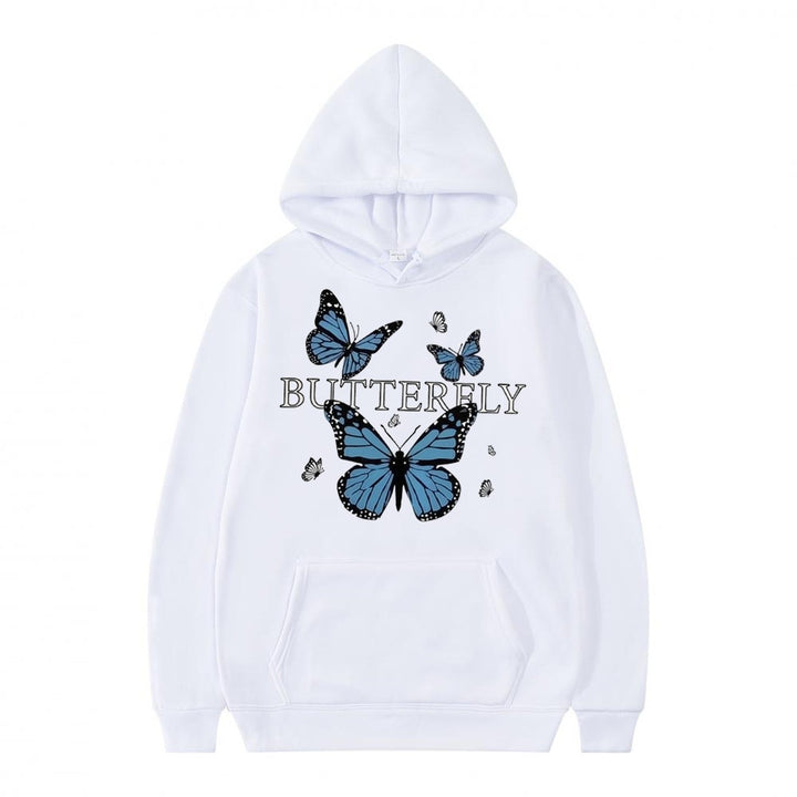 Women's hoodie with butterfly motif Lisslune
