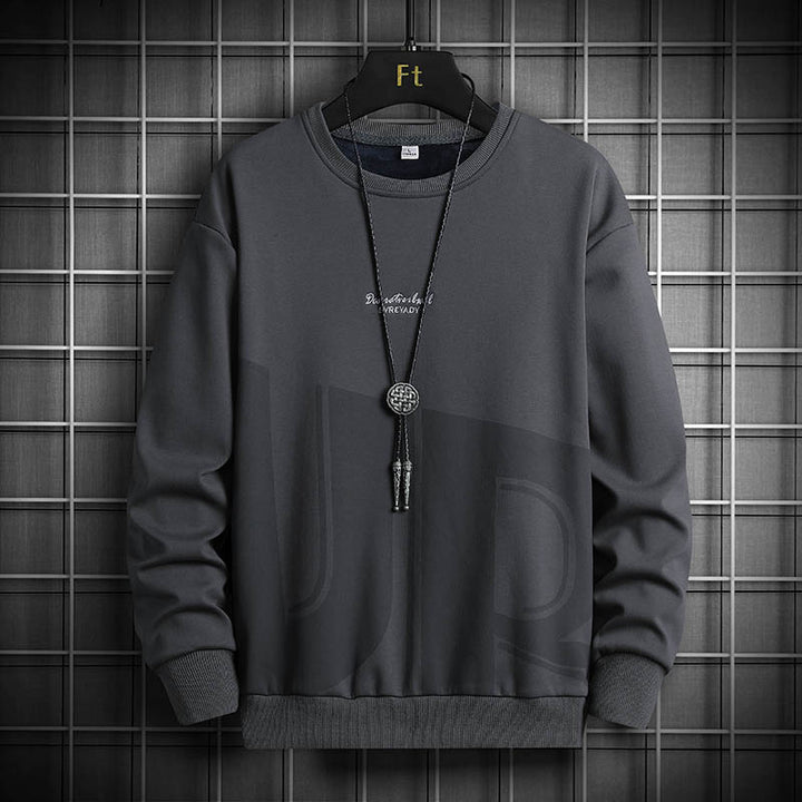 Men's casual sweatshirt with fashionable design Lisslune