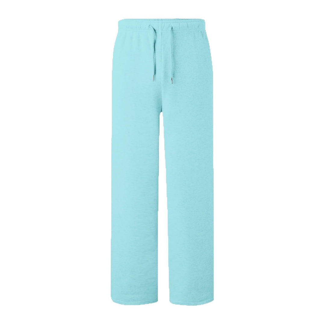 Women's loose casual pants with elastic waistband and side pockets Lisslune