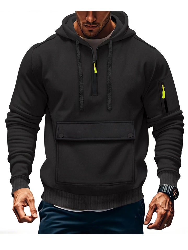 Men's casual hoodies with practical pockets Lisslune