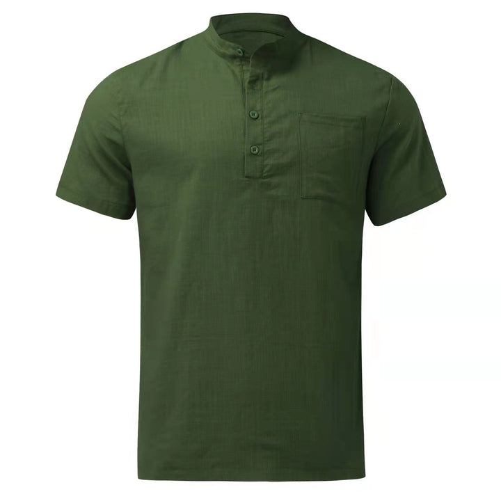 Men's Short Sleeve Shirt Lisslune