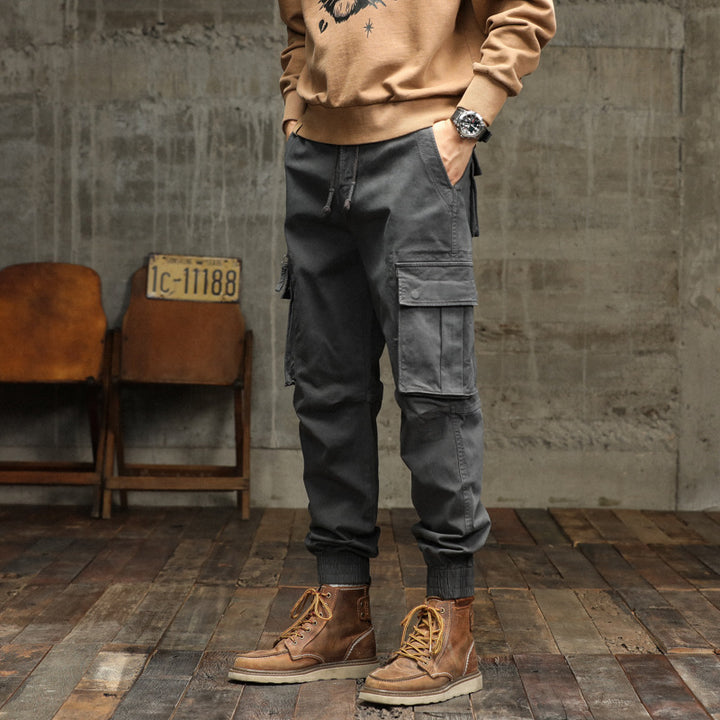 Men's cargo pants with multiple practical pockets Lisslune