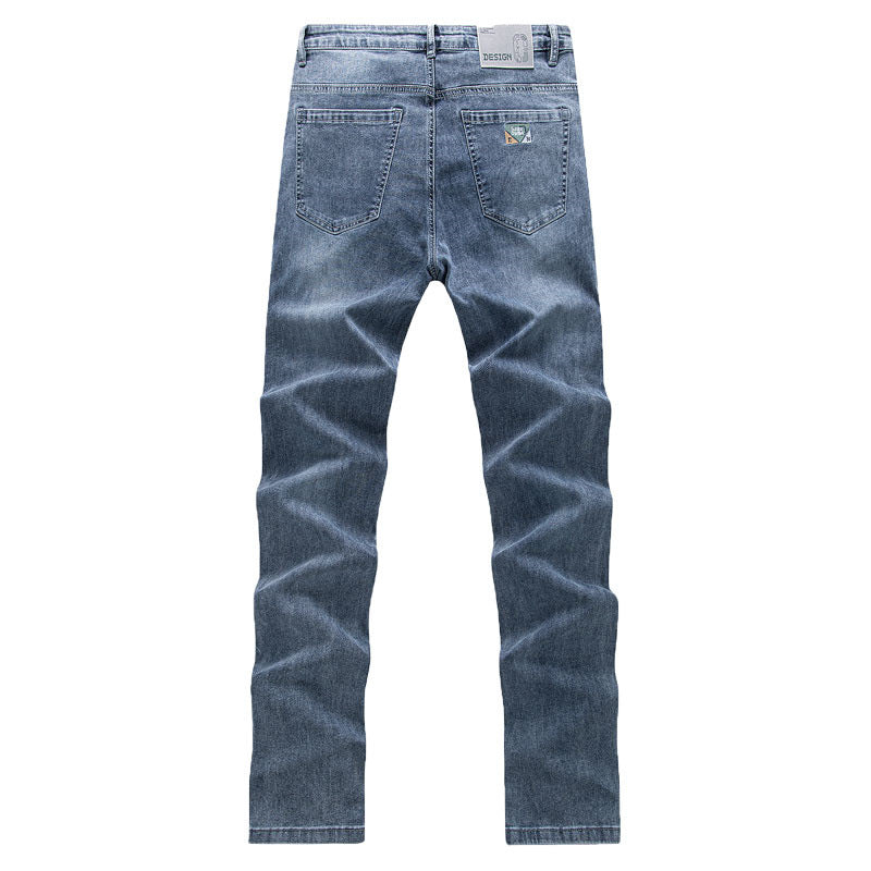 Men's Slim Fit Jeans with comfortable stretch quality Lisslune