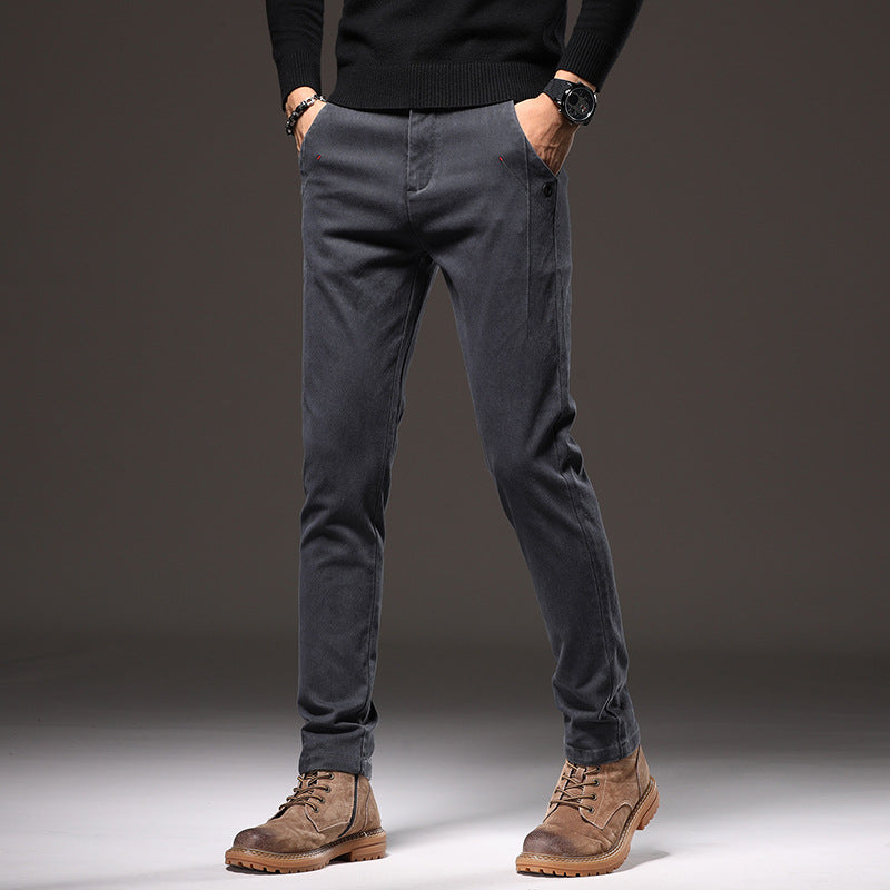 Men's Fashionable Chino Pants with A Stylish Cut and Practical Pockets Lisslune