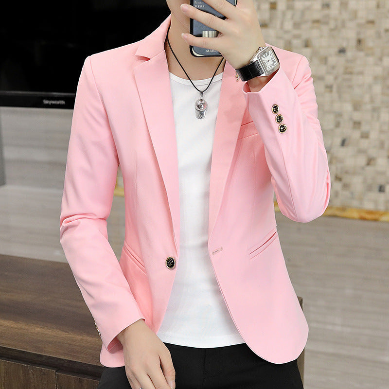Men's Elegant Blazer Jacket with Modern Cut Elements Lisslune