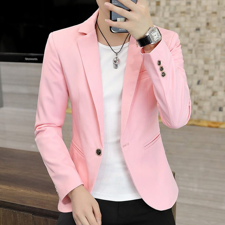 Men's Elegant Blazer Jacket with Modern Cut Elements Lisslune