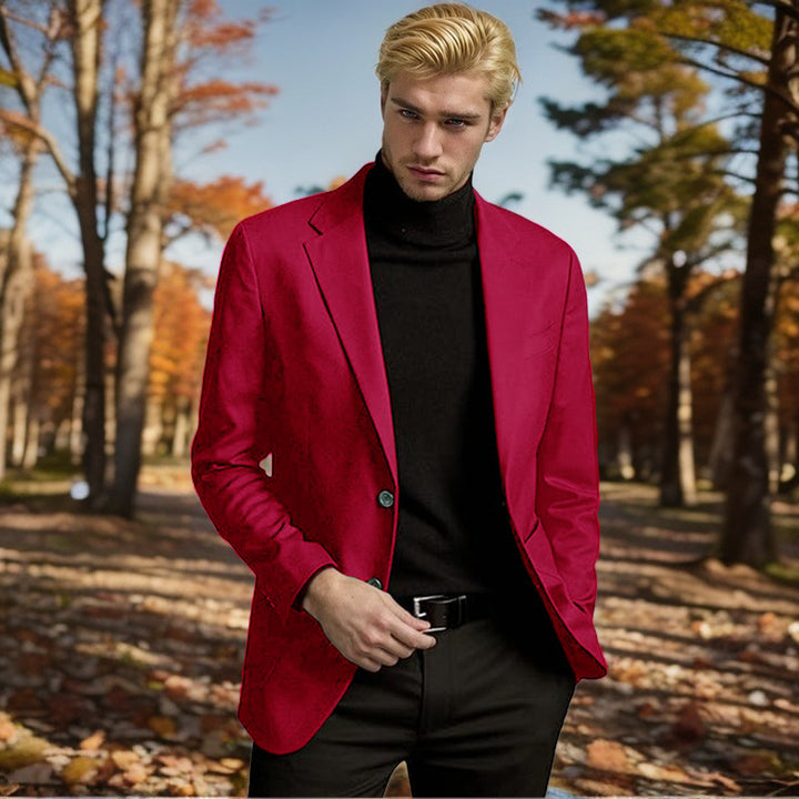 Men's Elegant Blazer with Stylish Cut and High-Quality Material Lisslune