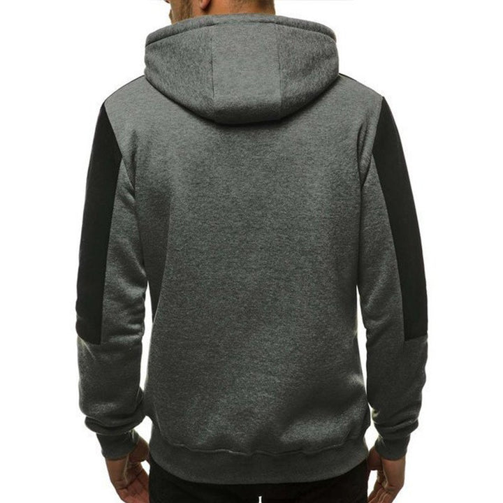 Men's hoodie with contrasting inserts Lisslune