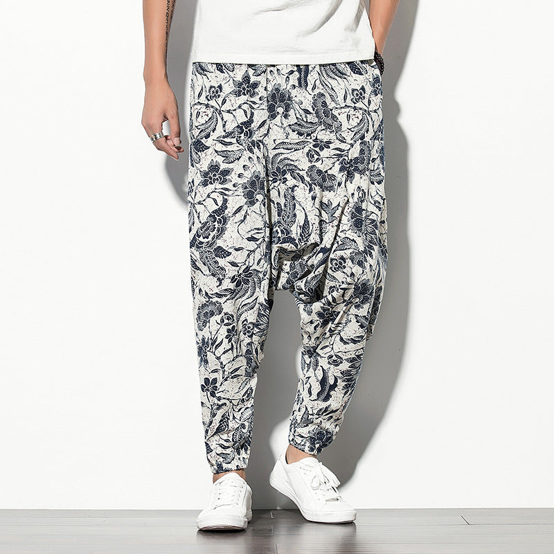 Unisex Patterned Leisure Pants Lisslune