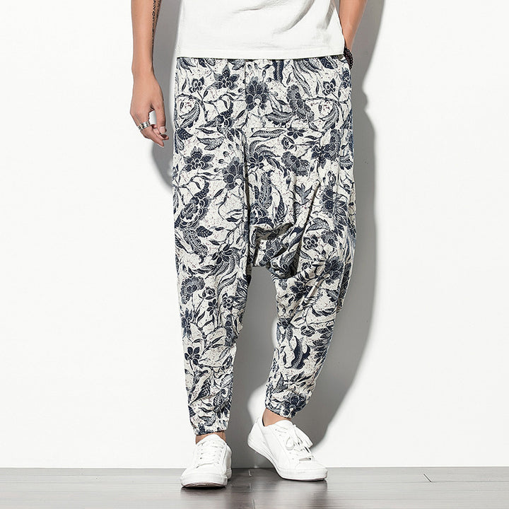 Unisex Patterned Leisure Pants Lisslune