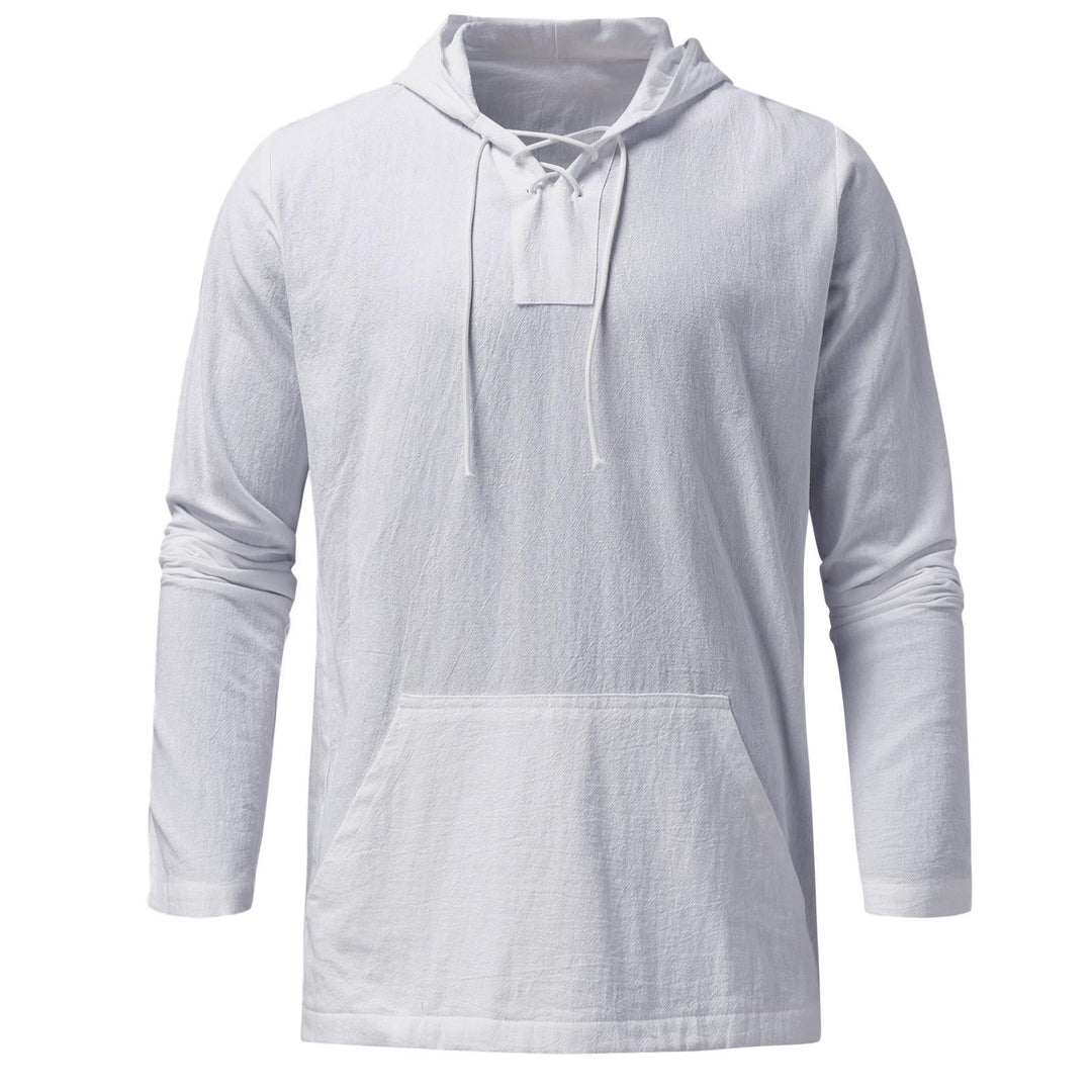 Men's casual hooded shirt with breathable material and modern cut Lisslune