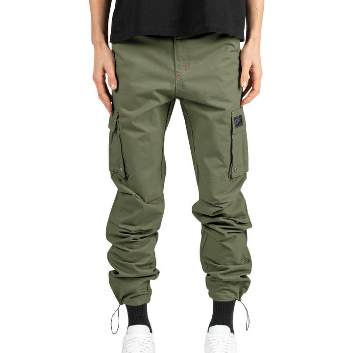 Men's Cargo Pants with practical side pockets and adjustable drawstring Lisslune