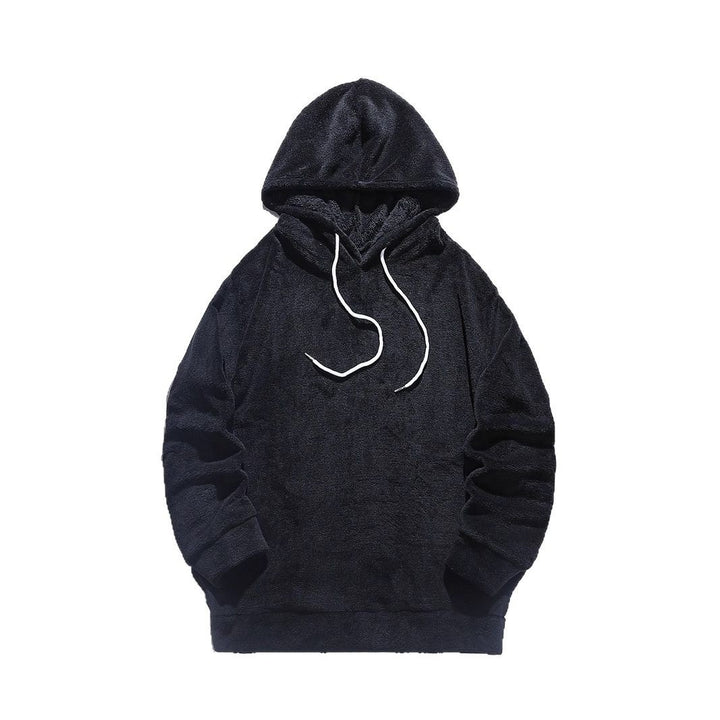 Men's Cozy Fleece Hoodie with Modern Fit Lisslune