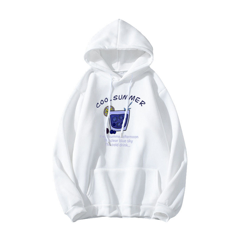 Women's hoodie with cheerful summer motif Lisslune
