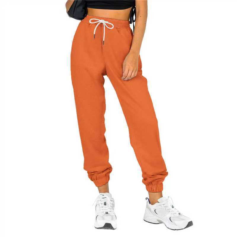 Women Comfortable Relaxed Fit Jogging Pants with Elastic Waistband and Practical Pockets Lisslune