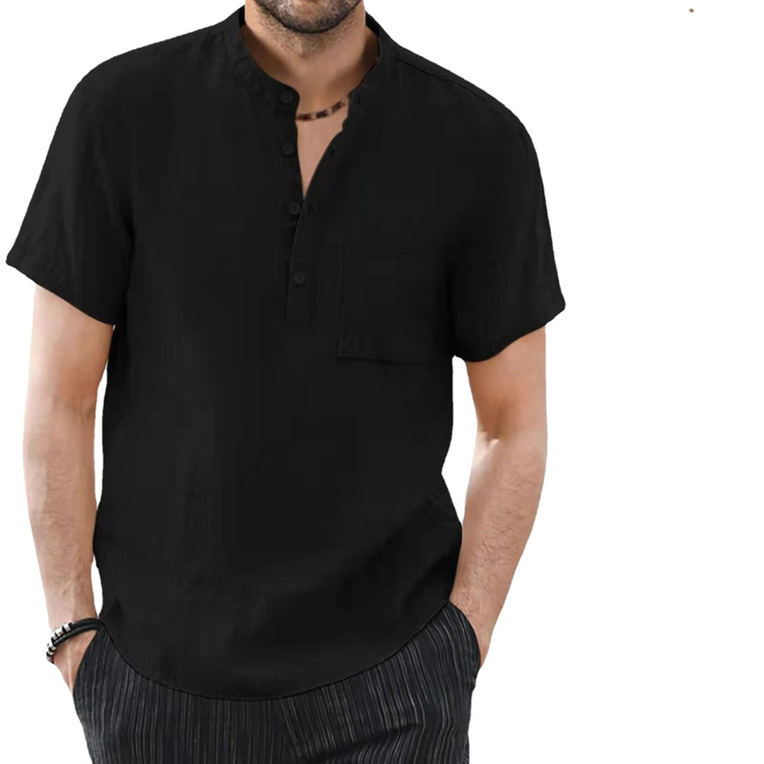 Men's Short Sleeve Shirt Lisslune