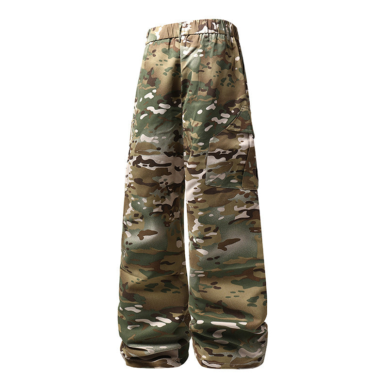 Men's cargo pants in camouflage design Lisslune