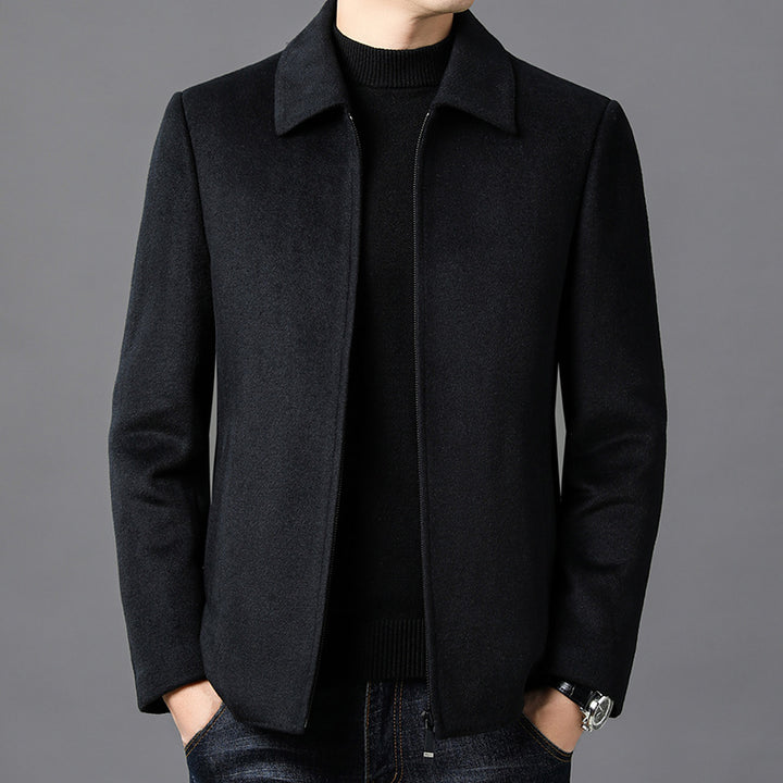 Men's Elegant Transitional Jacket with Timeless Design Lisslune