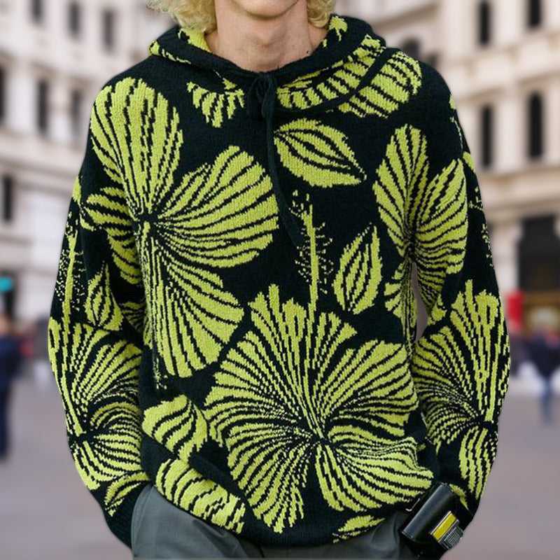 Unisex hoodie with unique floral design Lisslune